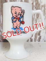 kt-160106-04 Porky Pig / Federal 70's Footed mug