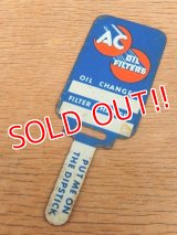 dp-160309-08 AC Oil Filters / Vintage Dipstick Tag