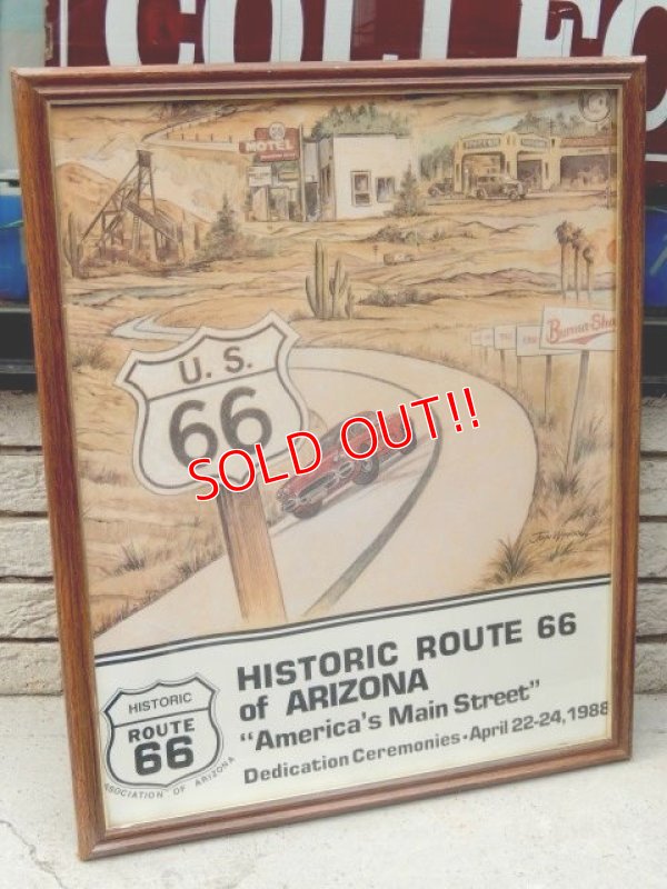 画像1: dp-160401-19 ROUTE 66 of ARIZONA / 1988 Poster