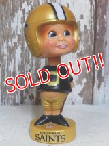 ct-160309-55 NFL 70's Bobble Head "New Orleans Saints"