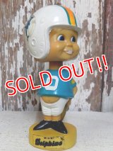 ct-160309-55 NFL 70's Bobble Head "Miami Dolphins"