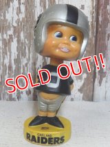 ct-160309-55 NFL 70's Bobble Head "Oakland Raiders"