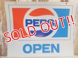 dp-160519-05 PEPSI / 70's-80's OPEN,CLOSE Sign