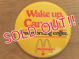 ct-160601-11 McDonald's CANADA / Vintage Pinback