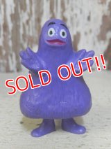 ct-160601-15 McDonald's CANADA / Grimace 1985 PVC Figure