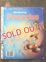 bk-160608-12 Pinocchio / 80's Little Golden Book