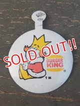 ct-160805-09 BURGER KING / The KING 70's Badge