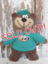 ct-160823-07 A&W / Great Root Bear 1998 mini Plush Doll