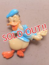 ct-160901-16 Donald Duck / 70's Plastic Pinback