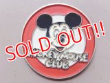 ct-160901-19 Mickey Mouse Club / Plastic Pinback