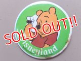 ct-160901-23 Disneyland / 70's Winnie the Pooh Pinback