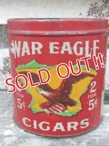 dp-161015-05 WAR EAGLE CIGARS / 40's Tin Can