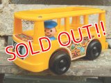 ct-161001-08 Fisher-Price / 1969 MINI BUS (Yellow)