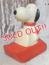 ct-161120-08 Snoopy / 70's AVON Snow Flyer Bubble Bath Bottle