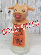 dp-161218-24 Whirley / 60's-70's Moo-Cow Creamer "Orange"