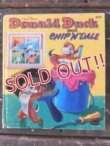 bk-170301-01 Donald Duck and Chip 'n' Dale / 60's Picture Book