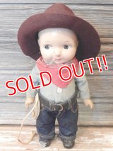 ct-170320-02 Lee / Buddy Lee 1940's Composition Doll "Cowboy"