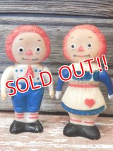 ct-170401-07 Raggedy Ann & Andy / 1960's Soft Vinyl Doll