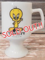 kt-170402-03 Tweety / Federal 70's Footed Mug