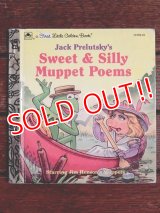 ct-170605-19  Muppets / 90's First Little Golden Book "Sweet & Silly Muppet Poems"