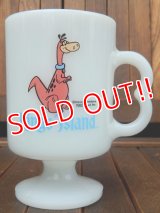 ct-170803-21 Dino / Federal 1980's "Kings Island" Footed Mug