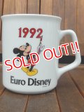 ct-170803-51 Euro Disneyland / 1992 Mickey Mouse Mug