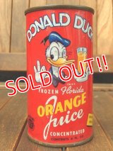 ct-170901-01 Donald Duck / 1942 Orange Juice Can