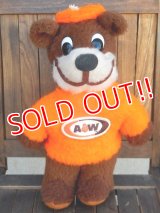 ct-171101-04  A&W / Great Root Bear 1960's-1970's Plush Doll