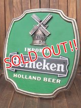 dp-171206-17 Heineken / 1980's Store Display Stand Sign