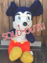 ct-180110-10 Mickey Mouse / 1960's Plush Doll