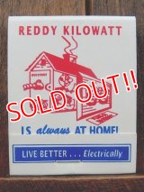 dp-180110-22 Reddy Kilowatt / 1970's Match Book