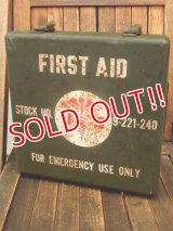 dp-180201-13 1940's U.S.FIRST AID KIT BOX