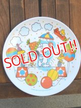 ct-180201-08 Snoopy & Woodstock / 1970's-1980's Plastic Plate