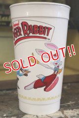 ct-180201-39 Roger Rabbit / McDonald's 1980's Plastic Cup