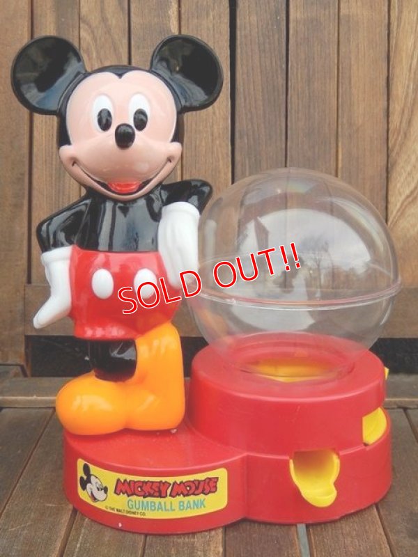 画像1: ct-180201-28 Mickey Mouse / 1980's Gumball Bank