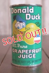 ct-180201-98 Donald Duck / 1960's-1970's Grapefruit Juice Can