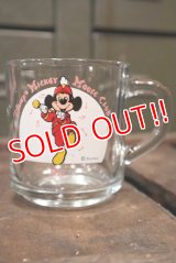 gs-180301-06 Mickey Mouse / Anchor Hocking 1970's Mug "Mickey Mouse Club"