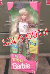 ct-180302-24 Mattel 1992 Troll Barbie Doll