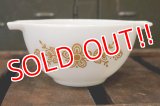 dp-180302-59 Pyrex / 1960's-1970's Butterfly Gold Mixing Bowl (S)