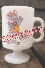 dp-180401-25 Chuck E. Cheese / Federal 1980's Footed Mug