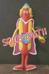 ct-180401-67 Nathan's Famous Hot Dog / The Franksters 90's Bendable Figure (X)