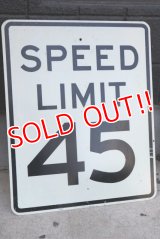 dp-180401-05 SPEED LIMIT 45 Road Sign