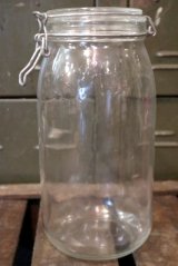 dp-140804-03 1980's〜 Glass Jar (3L)