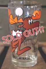 gs-141101-114 Bullwinkle / PEPSI 1970's Collector Series Glass