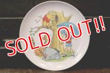 ct-180514-01 Winnie the Pooh / 1970's Plastic Plate