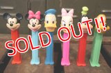 pz-130917-04 Disney Characters / 1990's PEZ Dispenser set of 6