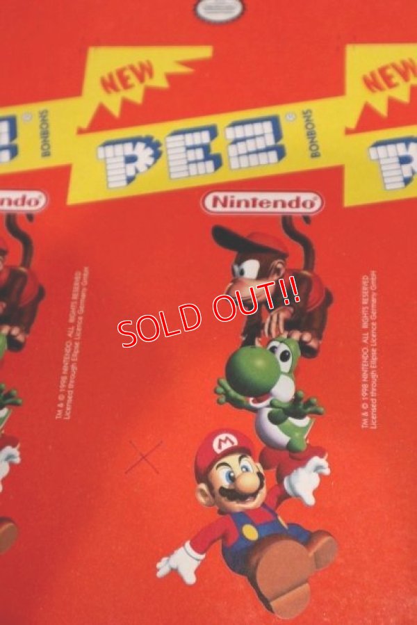 画像3: pz-160901-151 PEZ / 1990's Blister Sheet "Nintendo"