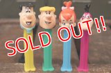 pz-161001-01 The Flintstones / 1990's PEZ Dispenser Set of 4