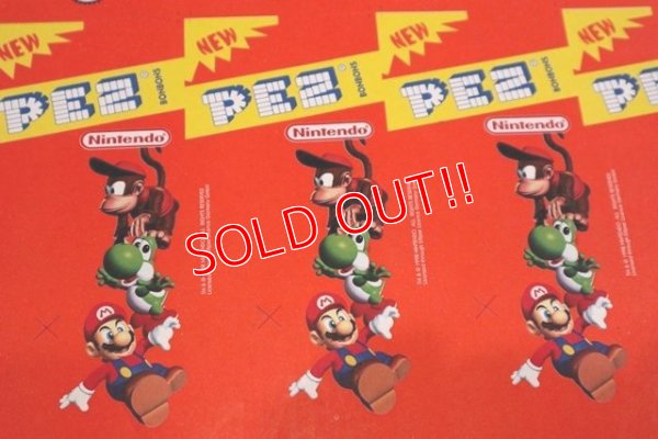 画像1: pz-160901-151 PEZ / 1990's Blister Sheet "Nintendo"