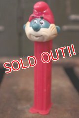 pz-160901-151 Papa Smurf / PAT3.9 Thin Feet PEZ Dispenser